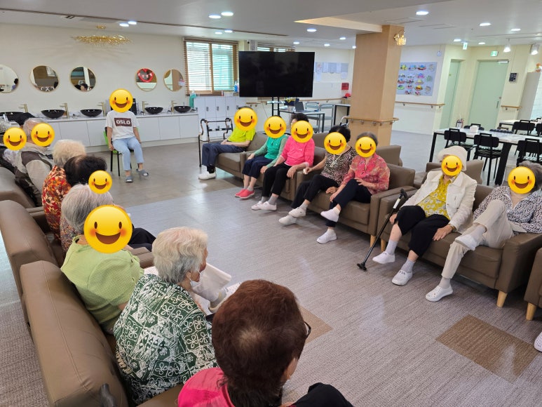 도촌동 주간보호센터 공 낚시 활동