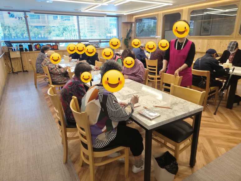 아들과딸 성남 도촌동 주간보호센터와 함께하는 알록달록, 나에게 주는 우승