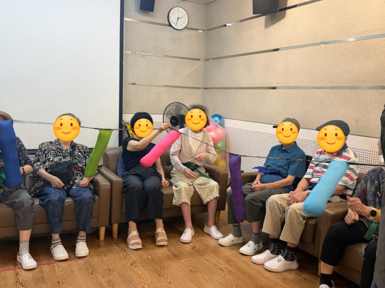죽전 주간보호센터와 함께하는 태권도
